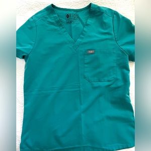 FIGS Marine Catarina Scrub Top Medium